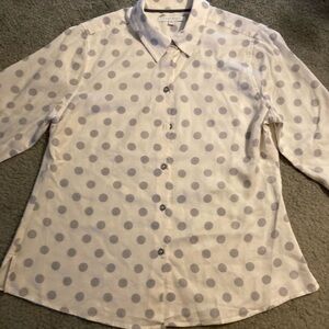 Foxcroft 10 petite button down shirt